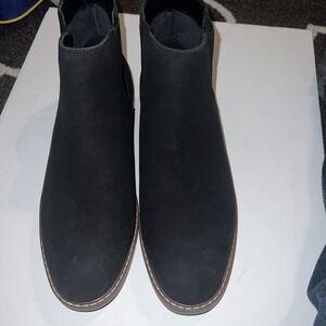 Sonoma Men's Black Ortholite Eco Pull On Boots - Size 9.5 - New